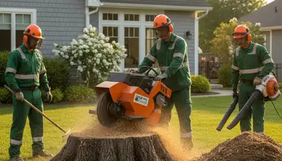 Professional stump removal service in Cape Coral, FL by Chop Chop Tree experts